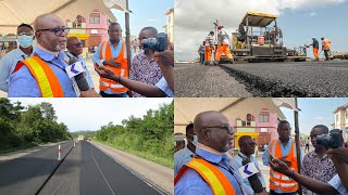 LIVE FROM KUMASI WITH CONTRACTA || INNER ROADS ASPHALTING IN KUMASI (ASAFO) AND OTHER ROAD ISSUES…