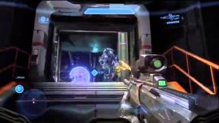 Halo 4   The Composer Chap, Reach Shield Generator, Turret, Grunts, Elites HD Gameplay Xbox 360