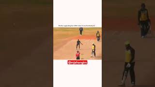 Bowler didn't notice it was bowled | Funny Cricket #short #shorts