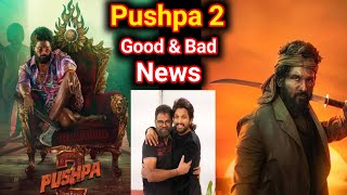 Pushpa 2 Shooting Band | Pushpa 2 Good & Bad News - Review - Shree Bollywood