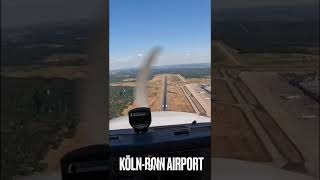 Flying out of Köln-Hangelar airport 🇩🇪