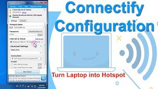 Connectify Configuration- Turn Laptop into Hotspot 🔥🔥🔥