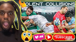 AMERICAN’S Reacts To The Greatest Sport In The World IN DISBELIEF | Rugby's Most Brutal Collisions!