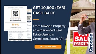 Get 10,800 (ZAR) cash back from Rawson Property in Germiston, South Africa