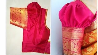 aster wali trandy puff sleeve design cutting and stitching/how to make puff sleeve design