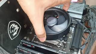 AMD AM4 AM5 stock fan removal guide.