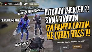 DITUDUH PERUSAK GAME ?? GW HAMPIR DIKIRIM KE LOBBY SAMA RANDOM SQUAD !!! -PUBG MOBILE INDONESIA