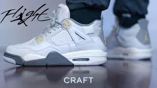 AIR JORDAN 4 CRAFT "PHOTON DUST" | REVIEW & ON-FOOT