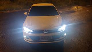 Coloquei lampada de LED no POLO 200TSI - Ficou bom??? -