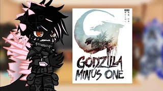 MonsterVerse Alpha Titans + Skar King and Shimo React To Godzilla Minus One Trailer 2 (My AU)