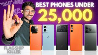 Best Phones Under 25000: Battery Beast, Stylish Design and more.