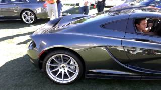 McLaren P1 leaving Quail