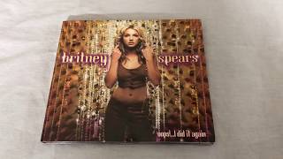 Britney Spears - Oops!... I Did It Again (Digipak) CD UNBOXING