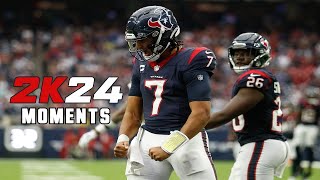 NFL 2k24 | CJ Stroud's game winning drive  | NFL 2k5 Resurrected | PCSX2 | Week 9 | NFL Moments |