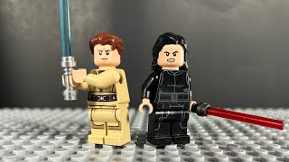 The most epic LEGO lightsaber fight (unedited)