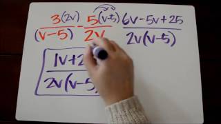 Adding and Subtracting Rational Expressions Tutorial