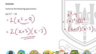 LHS N5 Mathematics - Brackets and Factorising 6 - A Mixture