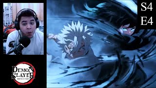 Tokito VS 2 Hashiras! Demon Slayer S4 Eps 4 Reaction