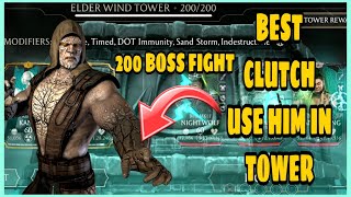 Mk Mobile Elder Wind Tower 200 Boss Fight And Reward