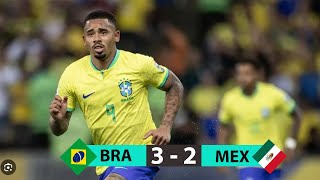 Brazil vs Mexico 3-2 Hіghlіghts & All Goals | copa america 2024 |  - Friendly Match 2024 pes 21