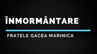 Program Inmormantare Gacea Marinica Biserica Nicolina 2024