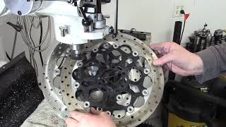 Shop Drops - brake rotor resurfacing on the mill