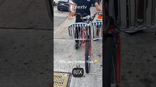 The BMW BMX 🤣🤣 #bmw #bmx #bicycle #nyc #bike #bronx #cartok #brooklyn #manhattan