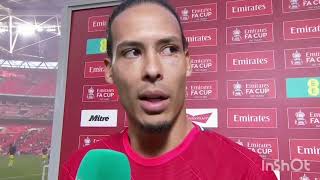 Virgil Van Dijk Post Match Interview | Liverpool vs Chelsea 0-0(6-5) FA Cup Final