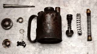 ANTIQUE RESTORATION!  1920s  HSB & CO Oil Can