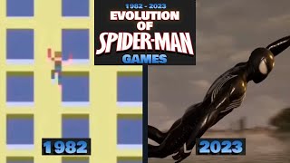 Spider-Man Games Evolving from 1982 to 2023 (You will be Amazed)