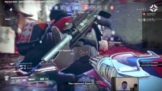 Destiny 2 Beta: PvP Control - Sentinel TItan with Sweet Business!