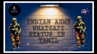 indian Army lover whatsapp status in tamil