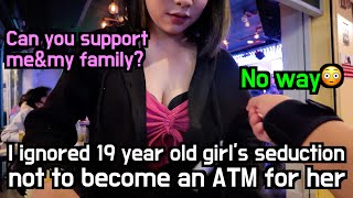 Can you date a 19 year old cute Thai girl at the risk of becoming an ATM? I kicked her out😩