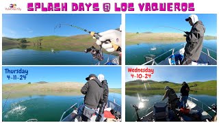 Splash Days @ Los Vaqueros| Lassen Fishing| Boat Edition.