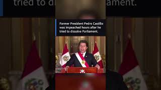 Peru’s President impeached and arrested