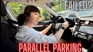 I had to BRAKE TWICE…SHE Missed The Speed Sign?#drivingtest #g2test #lesson #parallelparking