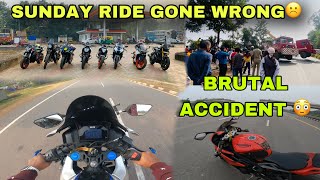 Sunday ride gone wrong || Brutal accident 😳