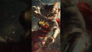 If cute cats were DC superhero #shorts #cat #justiceleague #dccomics