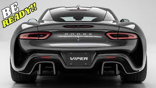 The 2025 Dodge Viper: Unleashing Pure American Muscle!”