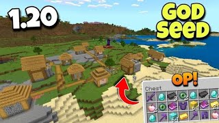 God seed 🤑 Minecraft rich village seed #minecraft