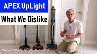 Shark APEX UpLight - What We Dislike