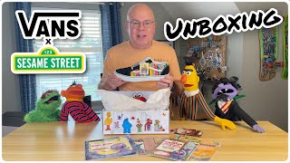 Unboxing Vans x Sesame Street Shoes with Muppets | Vans Old Skool Skateboarding