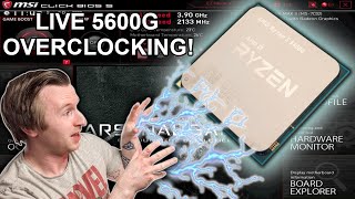 Let's Overclock! Ryzen 5 5600G OC Live Stream