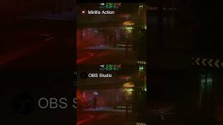 OBS vs Mirillis Action Recording Performance