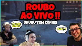 😱 IMPOSSIVEL ele tem o DOM! Dominantes do SA tem os Loots Roubados do boss Gruta Night Crows | React