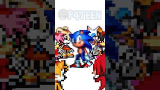 How Sonic Greets His Homies (Sonic Sprite Animation) #animationmeme #sonic #shadowthehedgehog