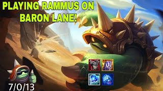 RAMMUS ON BARON LANE?! | LoL: Wild Rift Gameplay