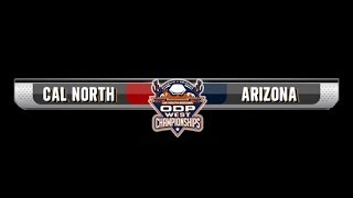 2018 ODP West Championships -  Cal North vs Arizona