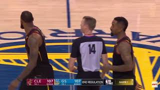 Final Moment of Regulation (Game 1 2018 NBA FINALS-Cleveland Cavaliers Vs Golden State Warriors)