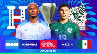 ¡Alineaciones confirmadas! Honduras y México a minutos de saltar al terreno de juego